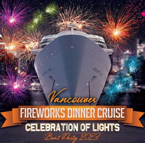 Cruises, Dinner Cruises and Fireworks 